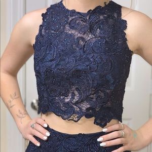 Two-Piece Prom dress